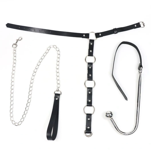 EverydayUse Leash Kinky and 5853 with Anal Collar Hook 1013
